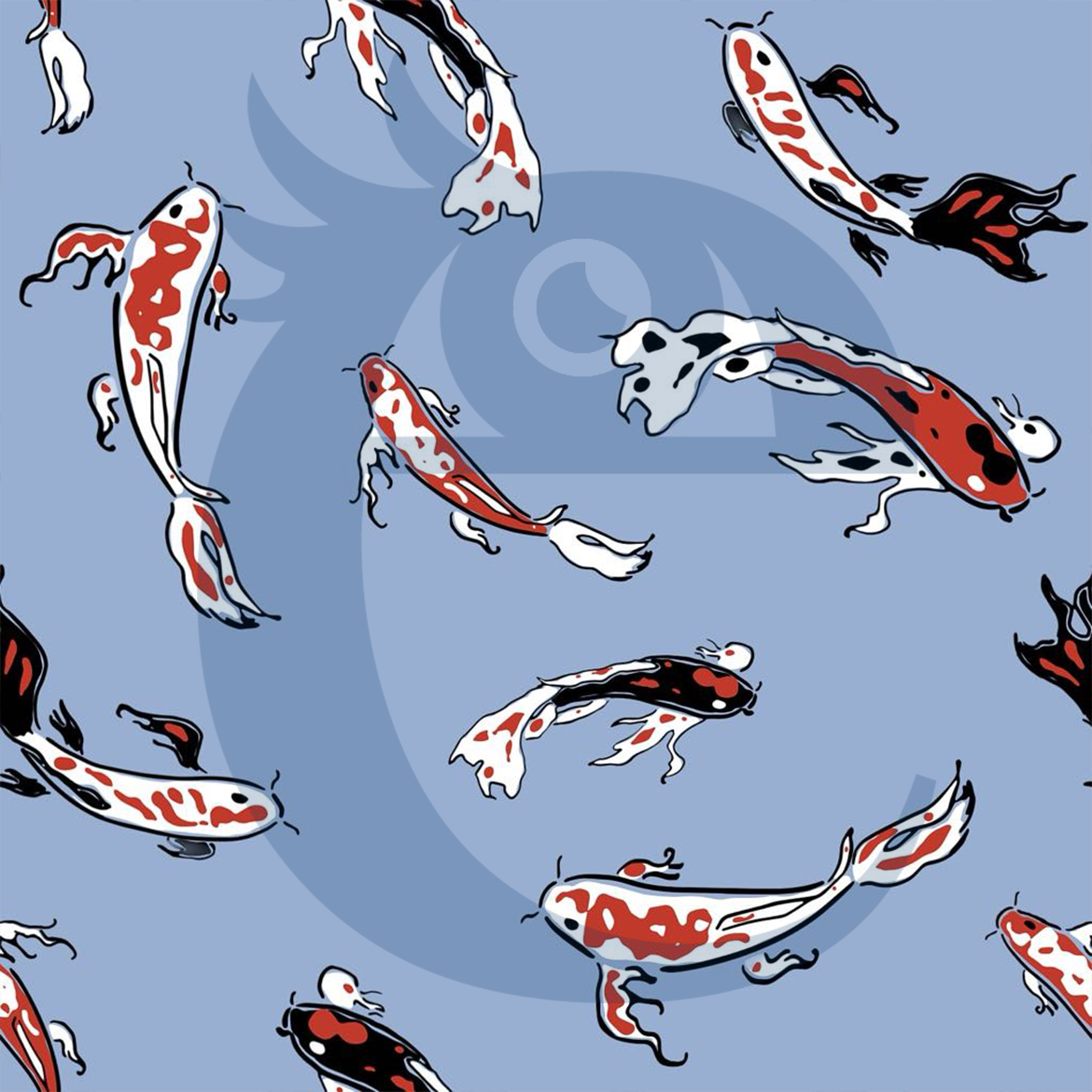 I'm So Coy... Fish Zippy - Old Style Sizing