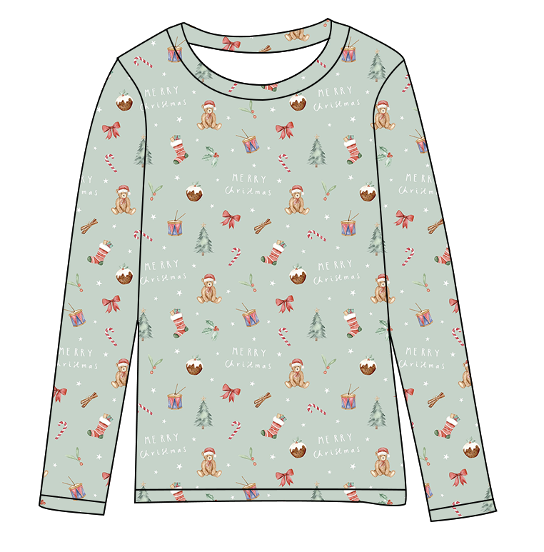 *PREORDER* Merry Christmas - Adult Two-Piece Set