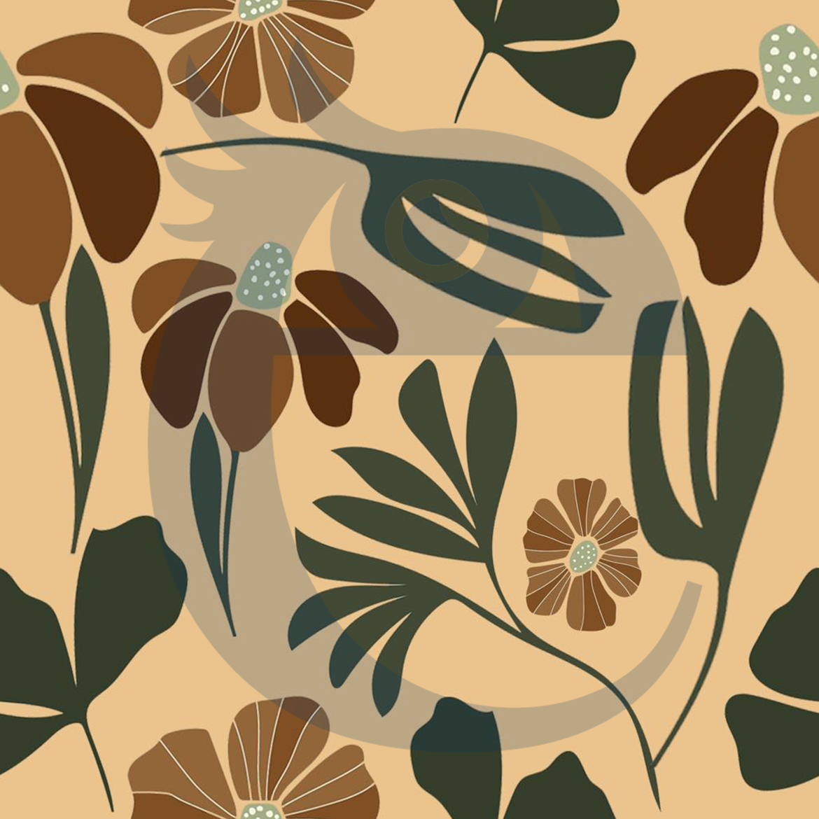 Prairie Floral Zippy - Old Style Zipper Cover