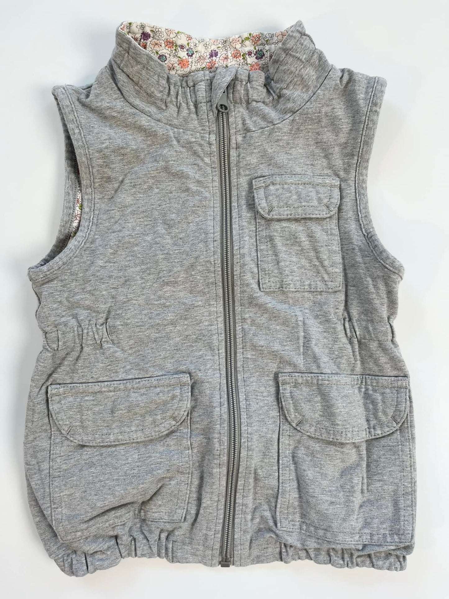 Peekaboo Beans Reversible Vest 5T