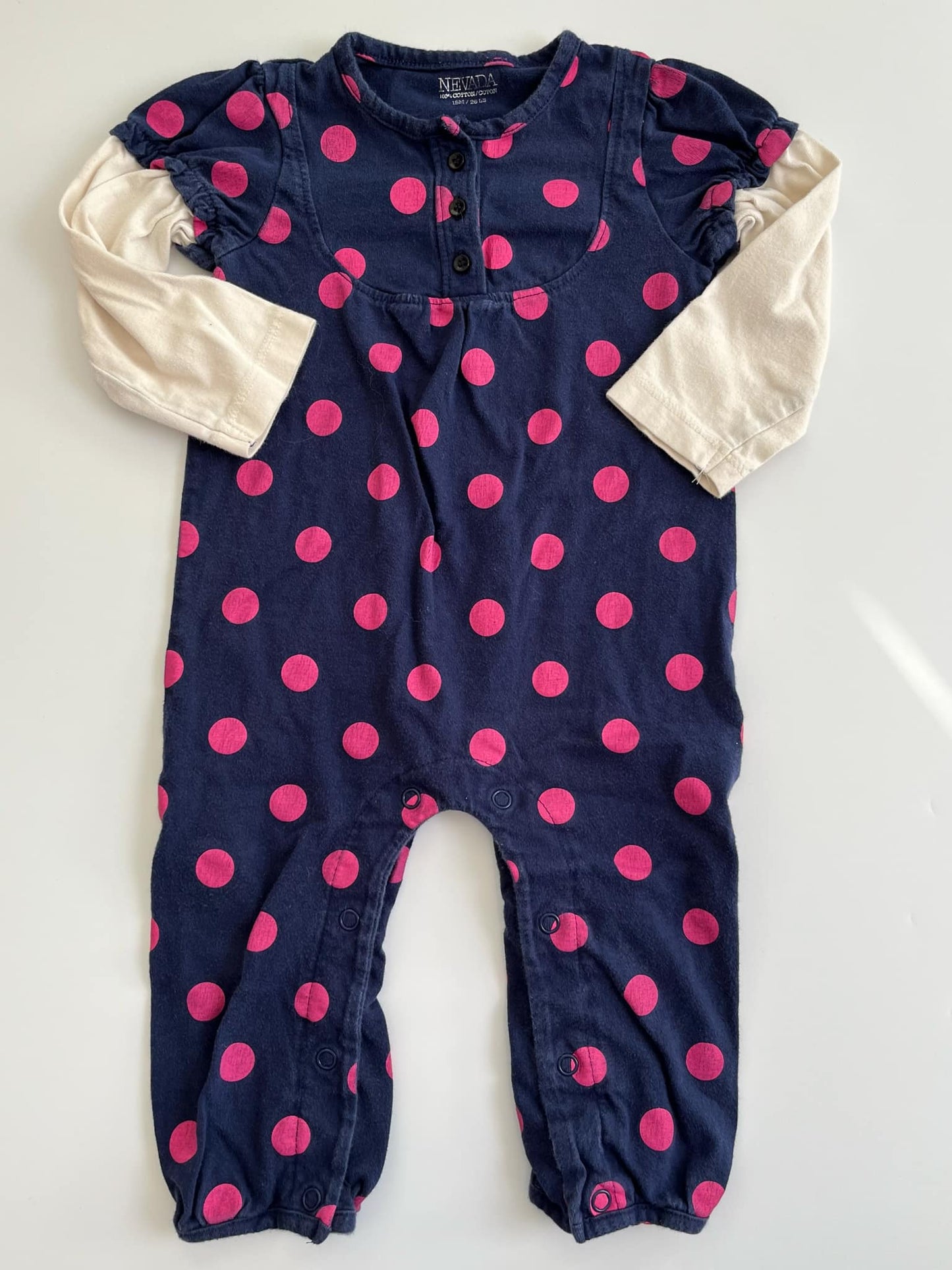 Nevada Polkadot Romper 18m