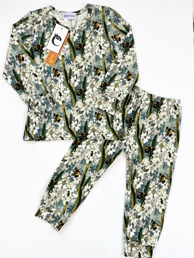 Hyacinth Bees Two-Piece Set