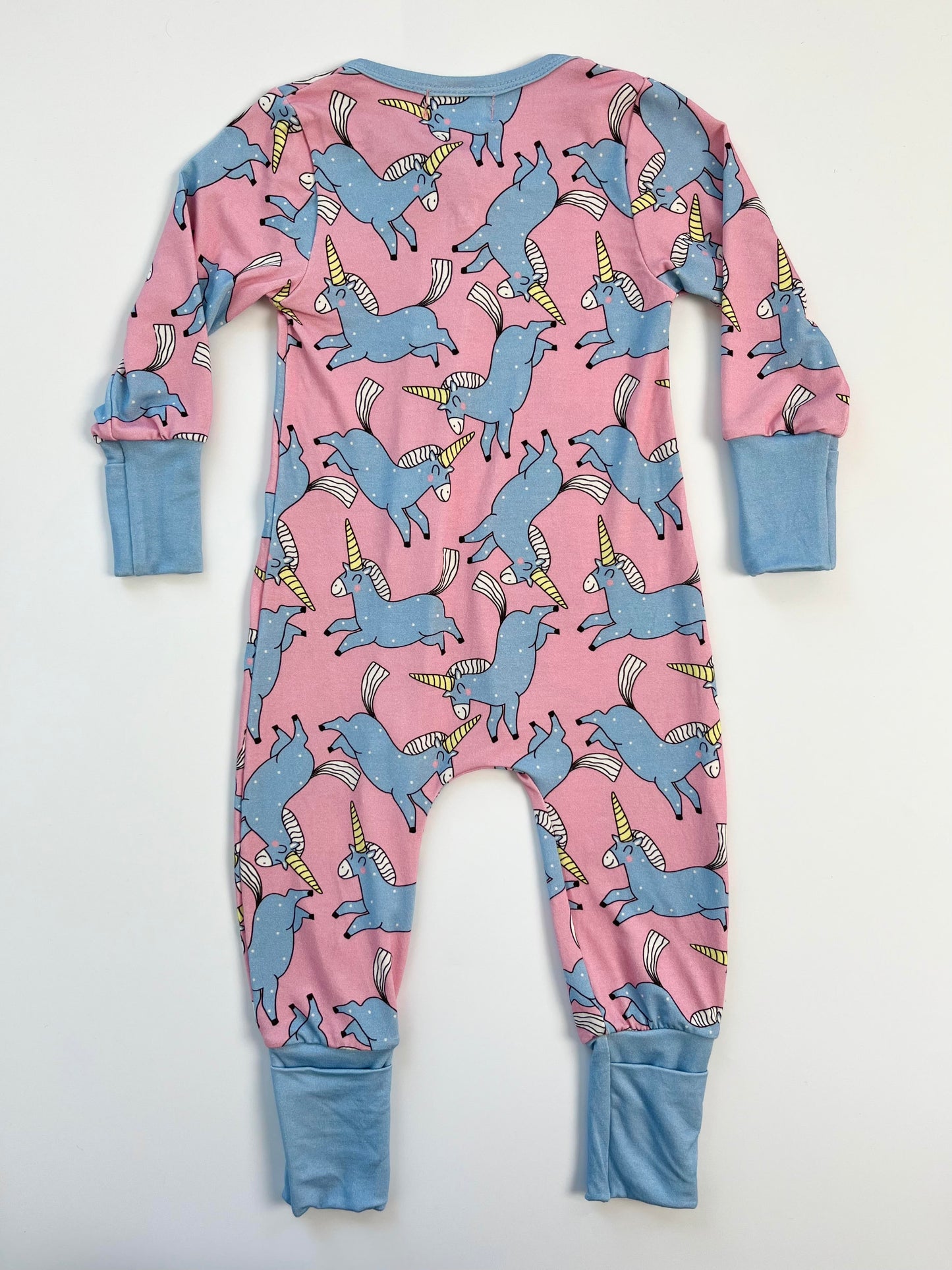 Bubblegum Unicorn Zippy - Old Style Zipper Cover