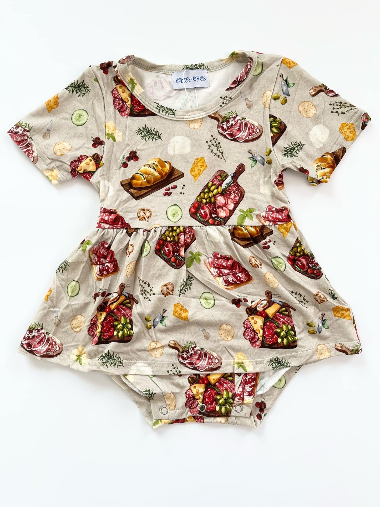 Char-CUTE-erie Bodysuit Twirl Dress