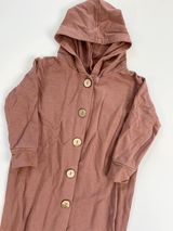 TBA Bamboo Hooded Romper 2-3T