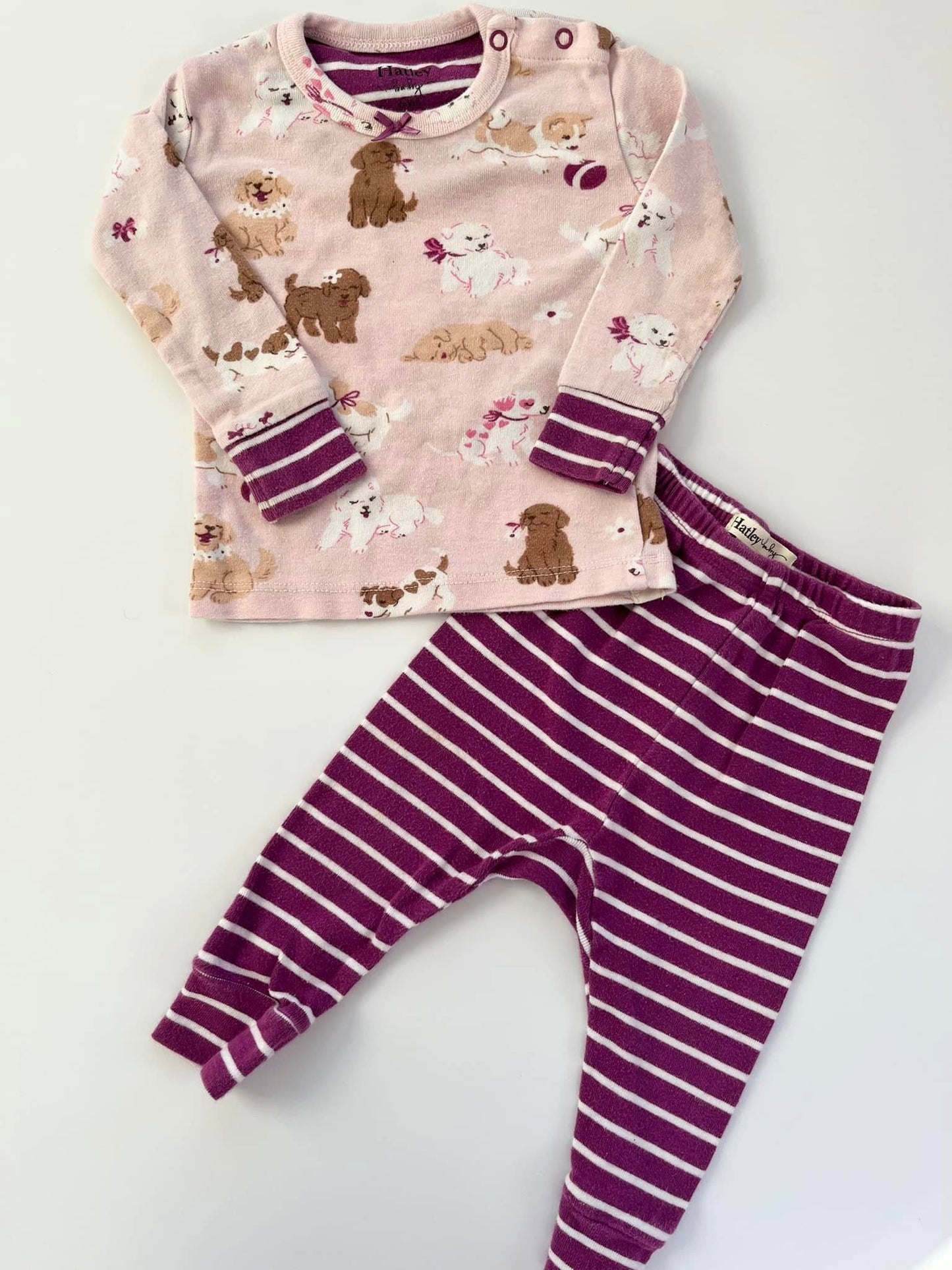 Hatley Dog PJ Set 6-9m