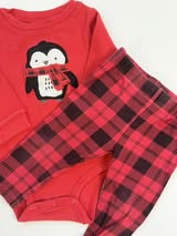 Carters Penguin Onesie & George Leggings 6-12m