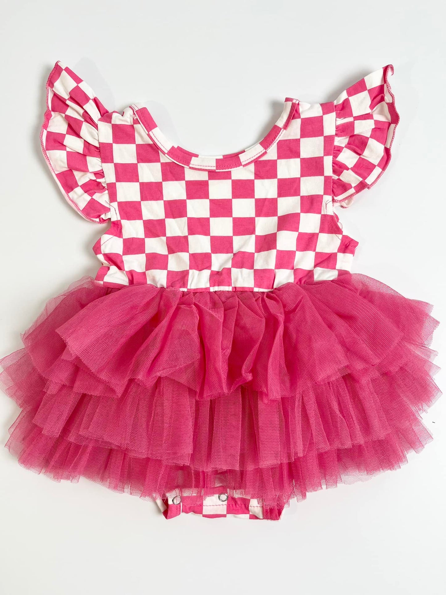 Tutu Dress with Attached Onesie Bottom 6-12m