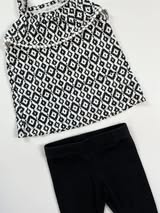 Carters Top & Unbranded Leggings 12m