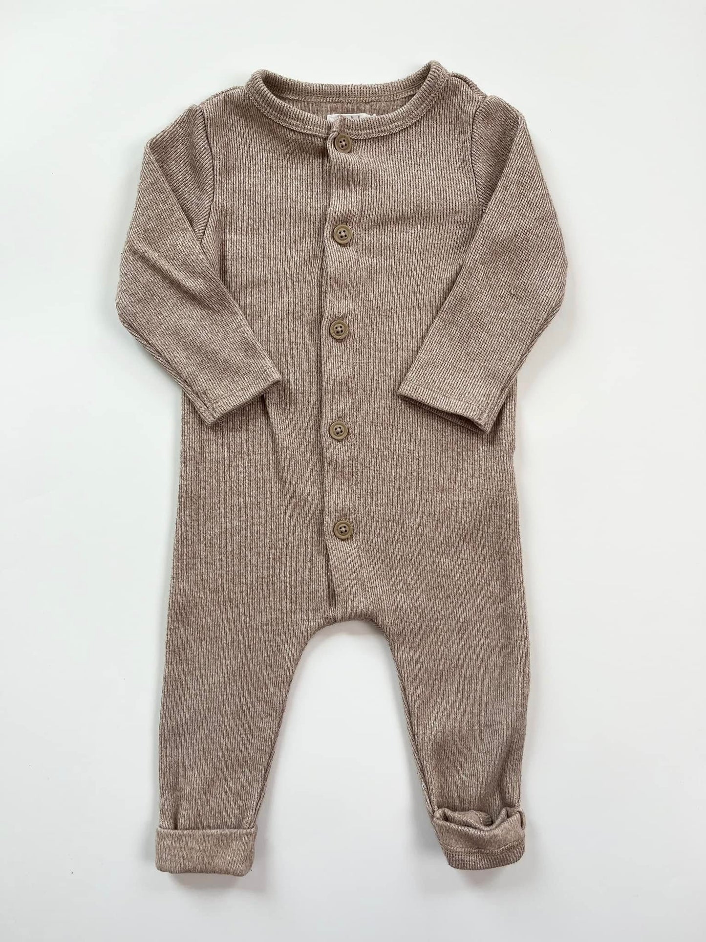 Rise Little Earthling Knit Romper 6-12m