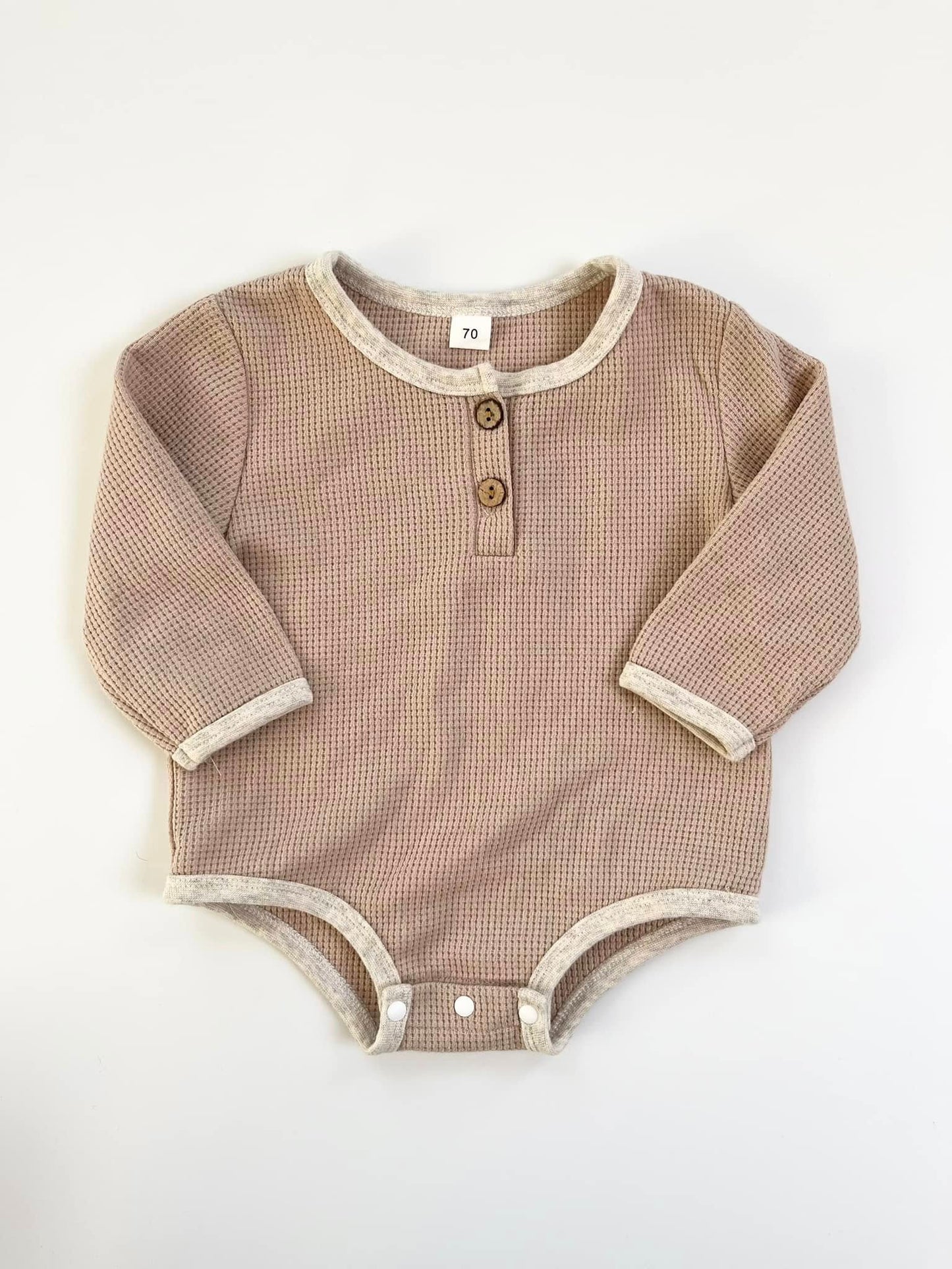 Shop Little Bowie Waffle Bubble Romper 6-9m