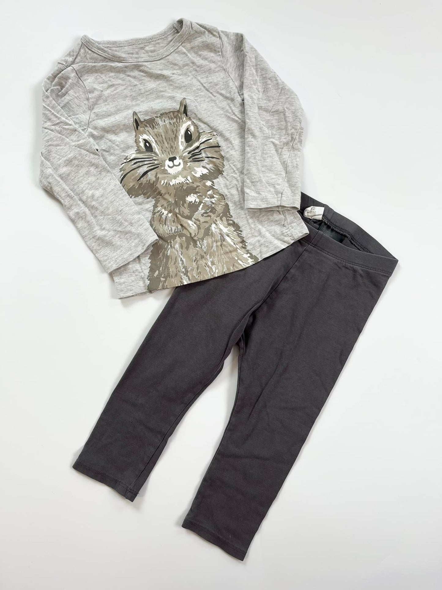 H&M Leggings, Carters Top, 12-18m