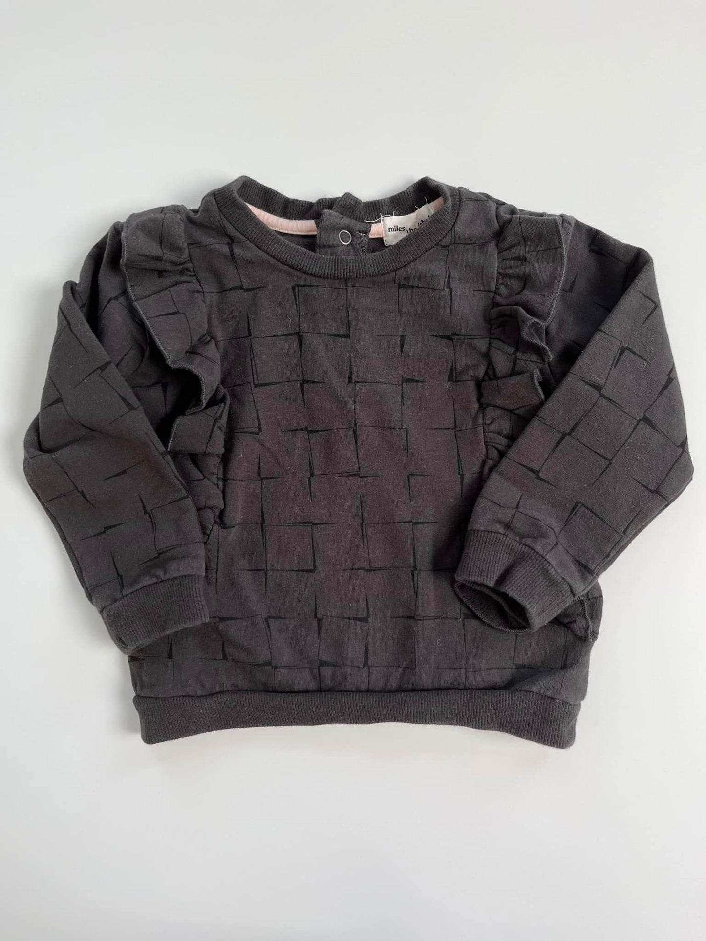Miles the Label Ruffled Sweater 18m