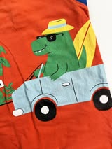Joe Fresh Alligator Shortie Romper 12-18m