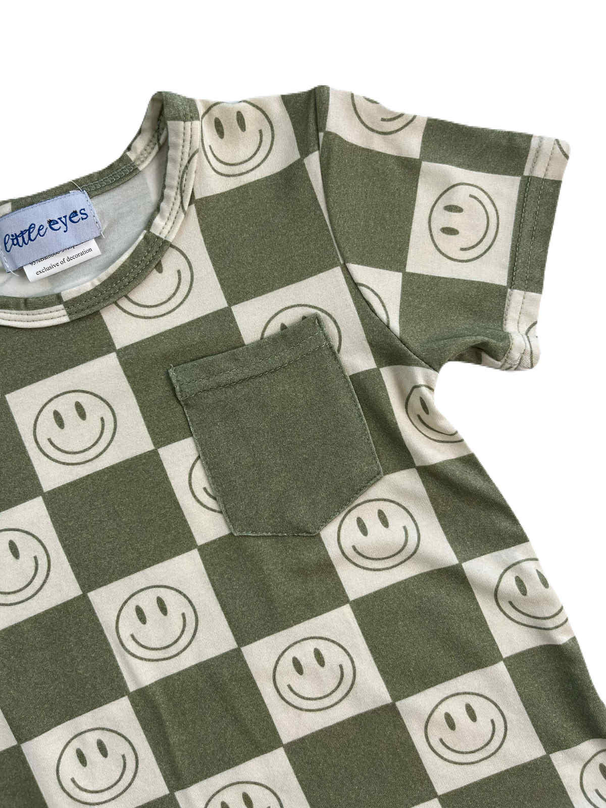 Smiles & Tiles Pocket T-Shirt & Shorts Set