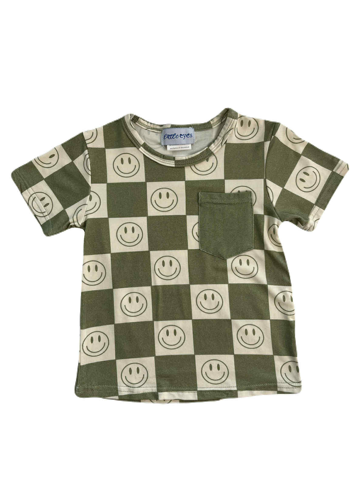 Smiles & Tiles Pocket T-Shirt & Shorts Set