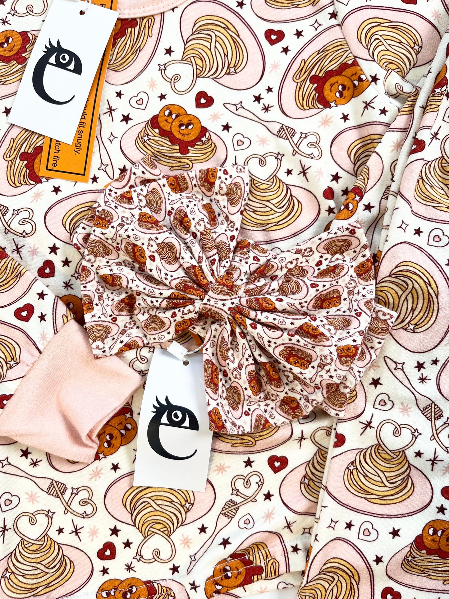 Spaghetti Sweethearts Bow