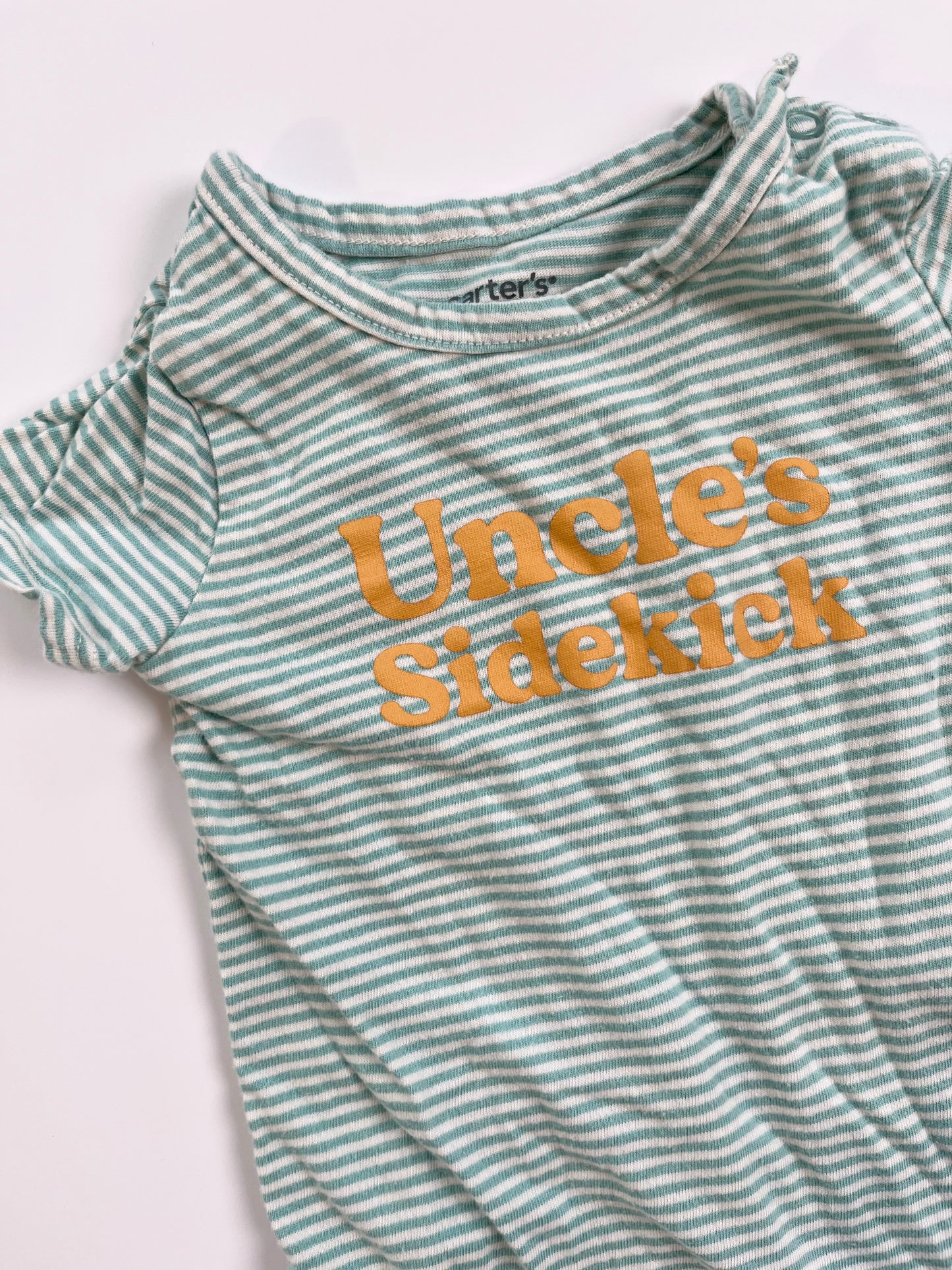 Carters "Uncle's Sidekick" Onesie 6m