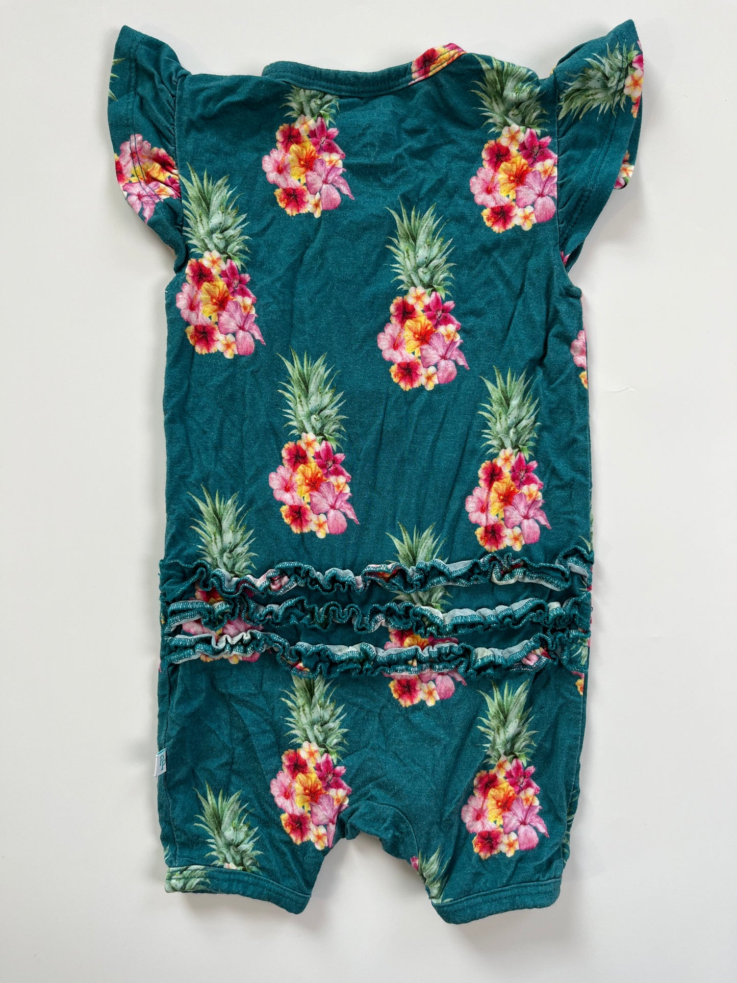 Posh Peanut Bamboo Short Romper 6-9m