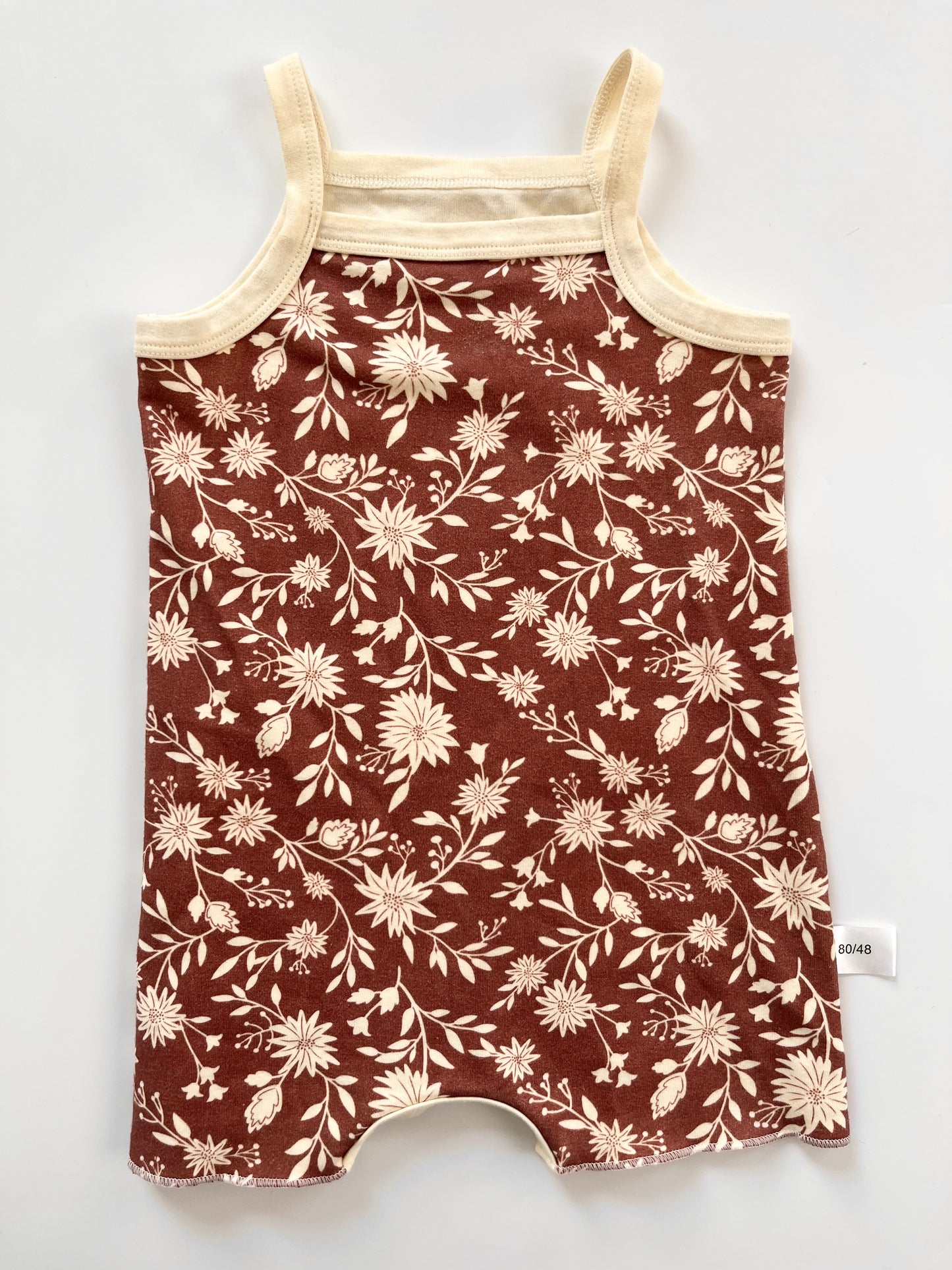 Floral Short Tank Romper 18-24m