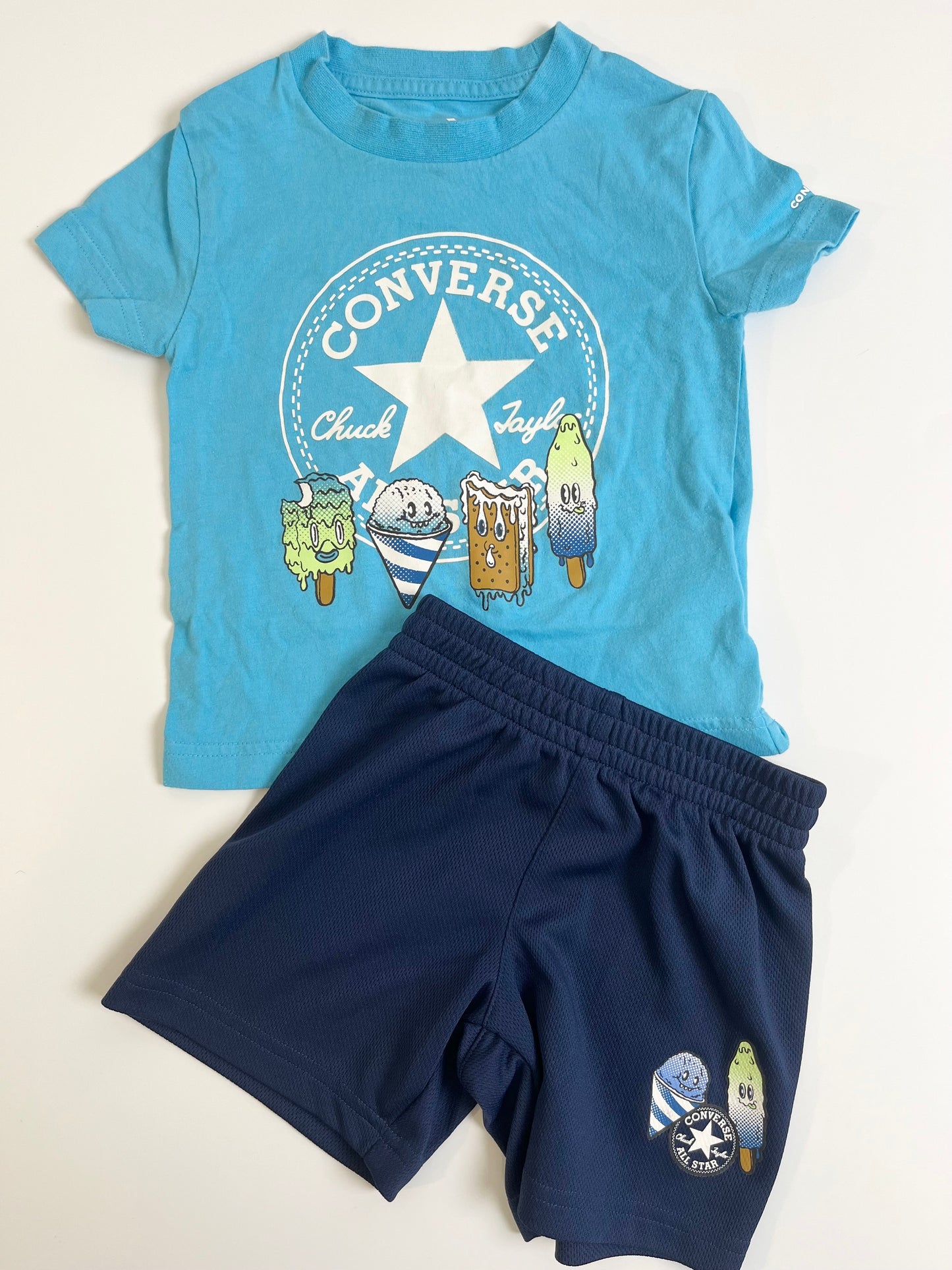 Converse T-Shirt & Shorts 2T