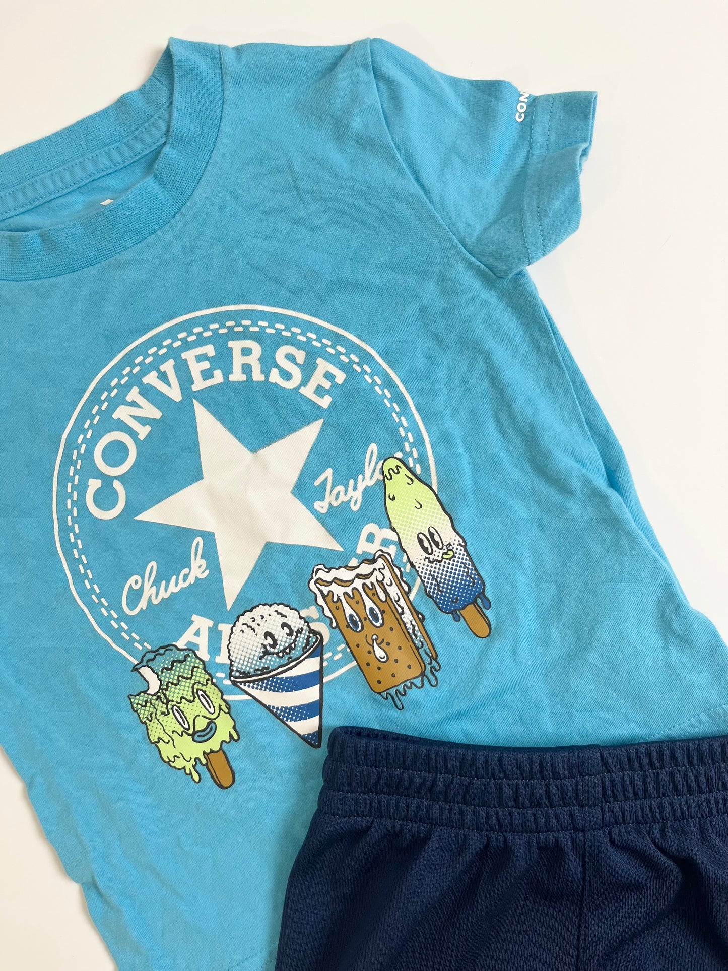 Converse T-Shirt & Shorts 2T