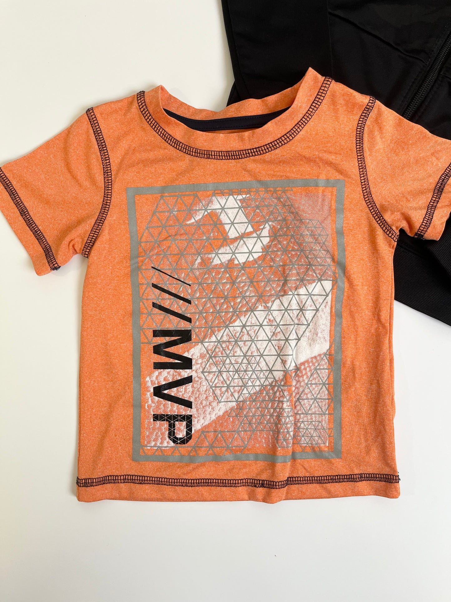 Air Jordan Jacket, Joe Fresh Active T-Shirt, Carters Shorts Outfit 2T