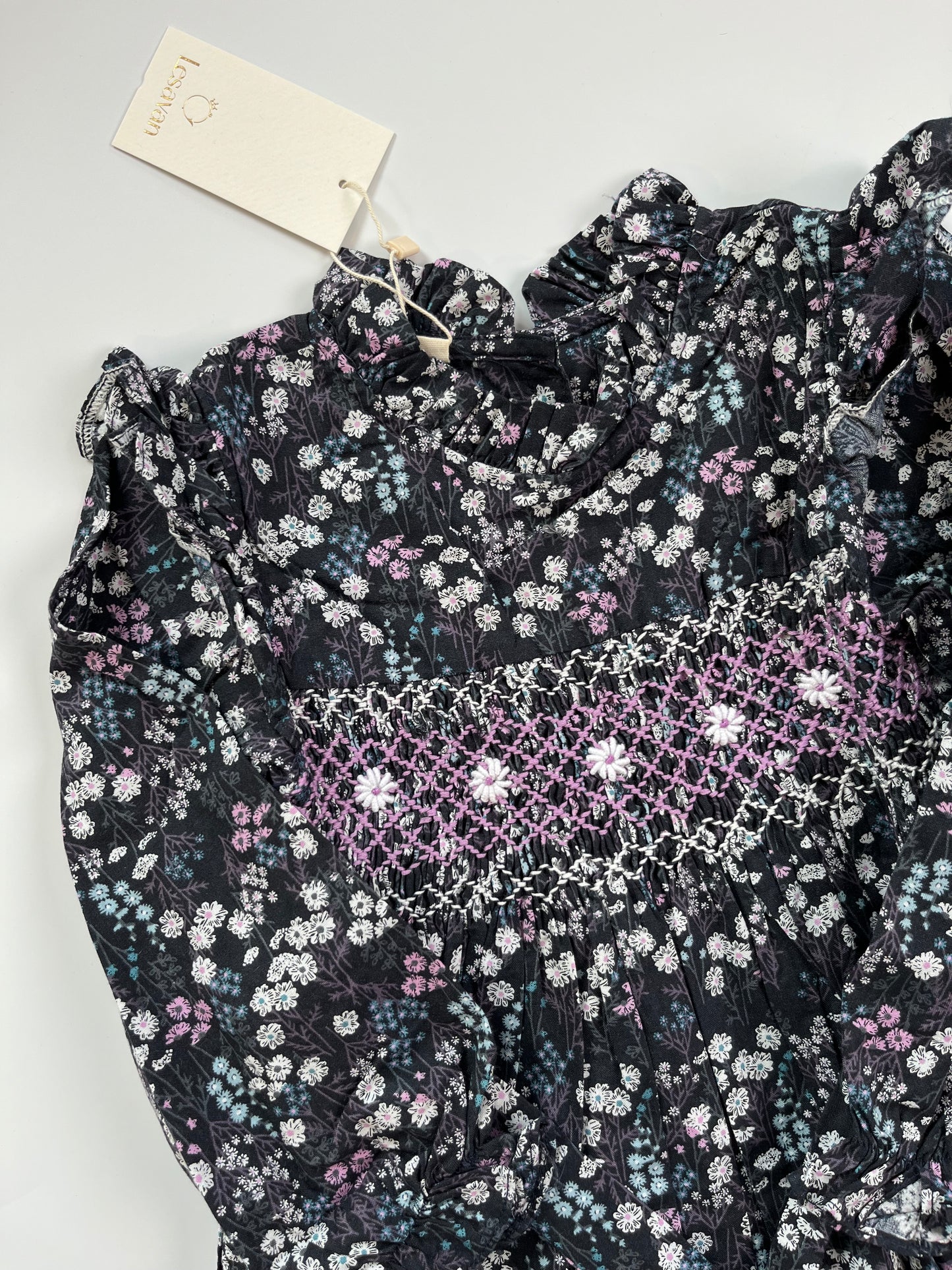 Lesavan Smocked Dress 3T