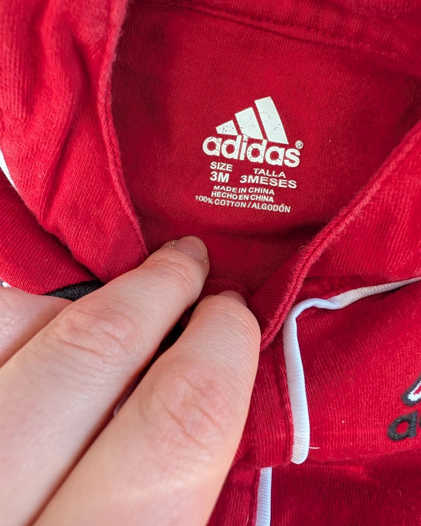 Adidas Baseball Division Snap Up Tee 6-12m