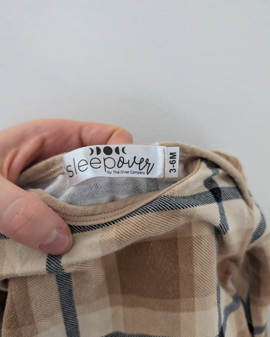 Sleepover by The Over Company Plaid Set 3-6m