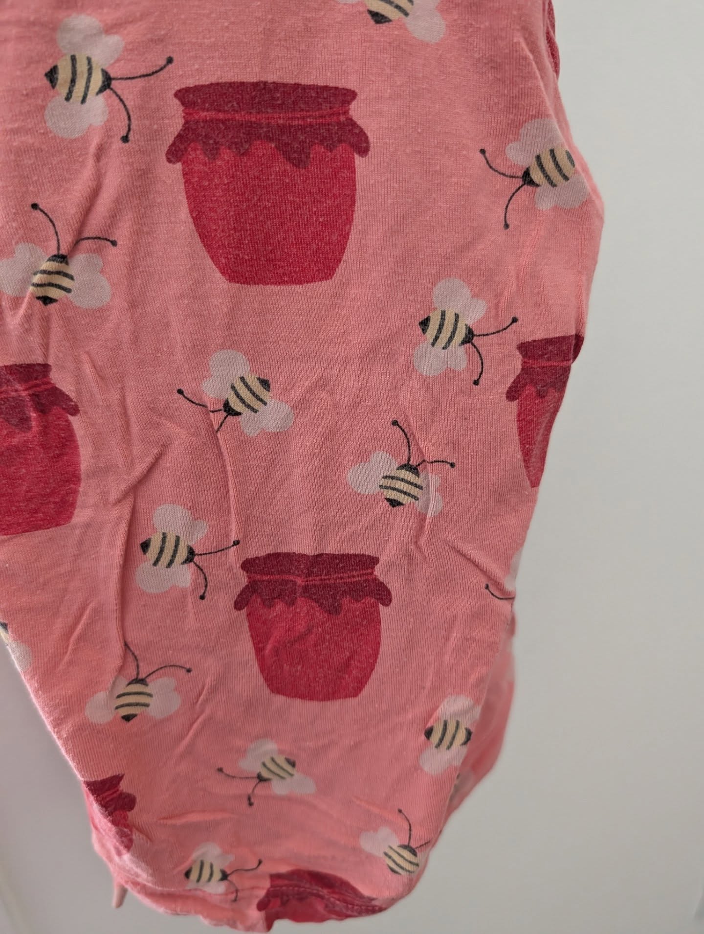 Kickee Pants Bamboo Bees & Honey Pot Pink Set 12-18m