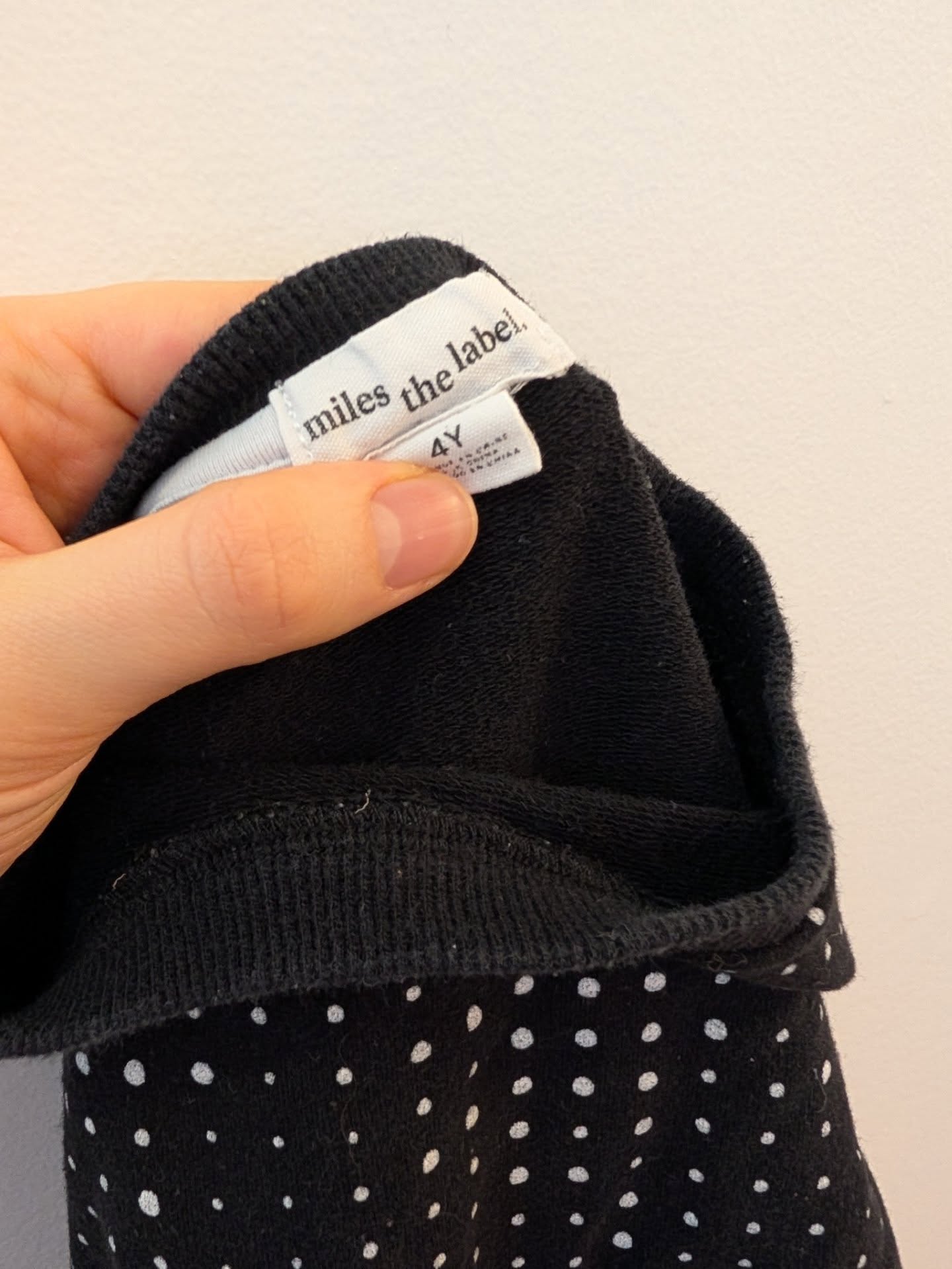 Miles The Label Sweater Dress | 4yrs