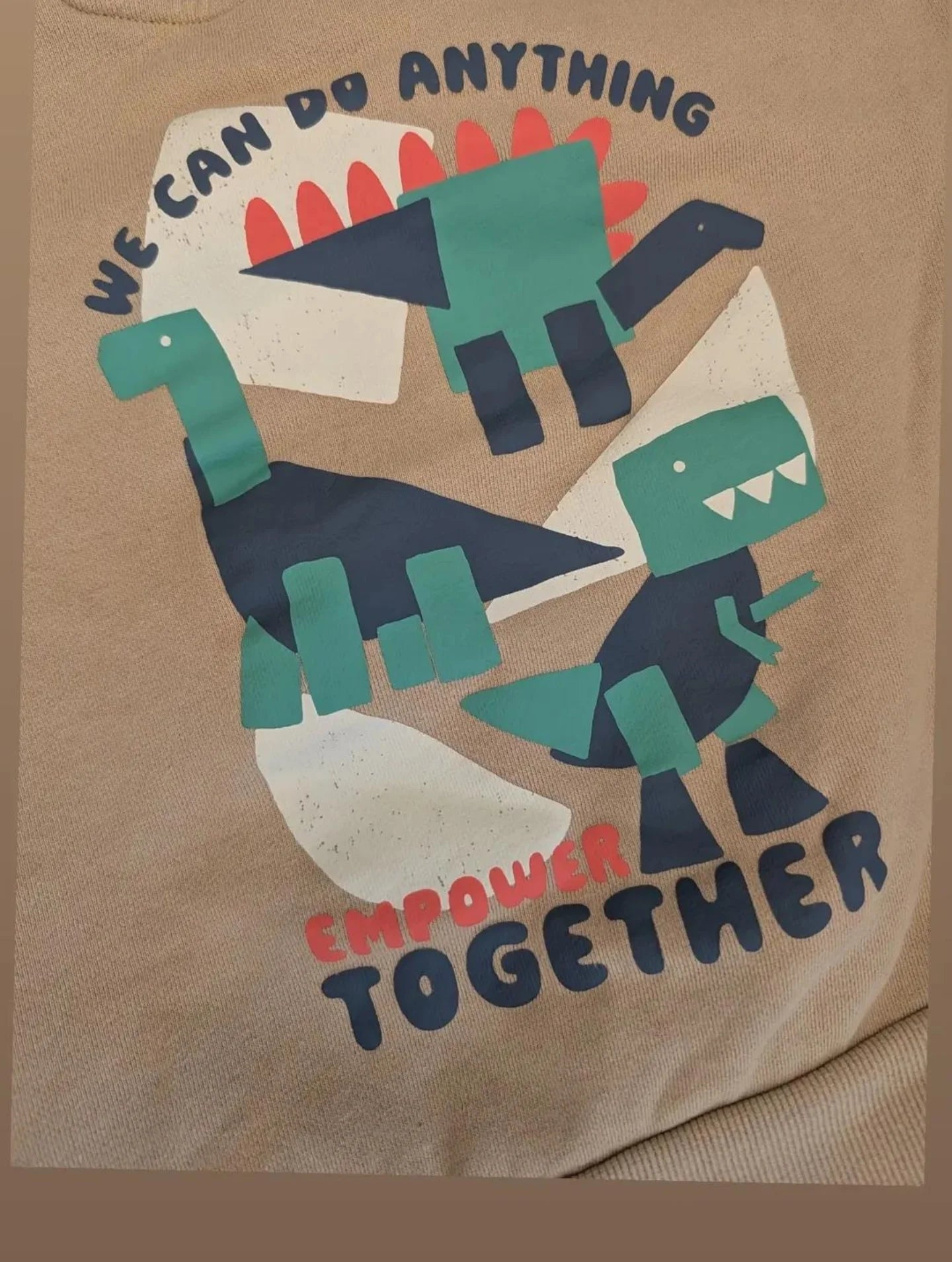 H&M 'Empower Together" Dino Crewneck | 2-4T