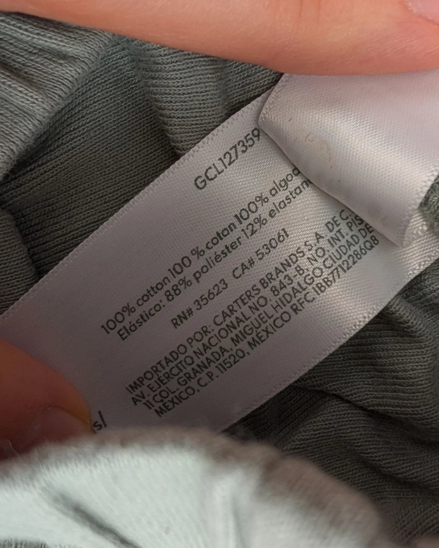 Carters Two Pairs of Pants 3m