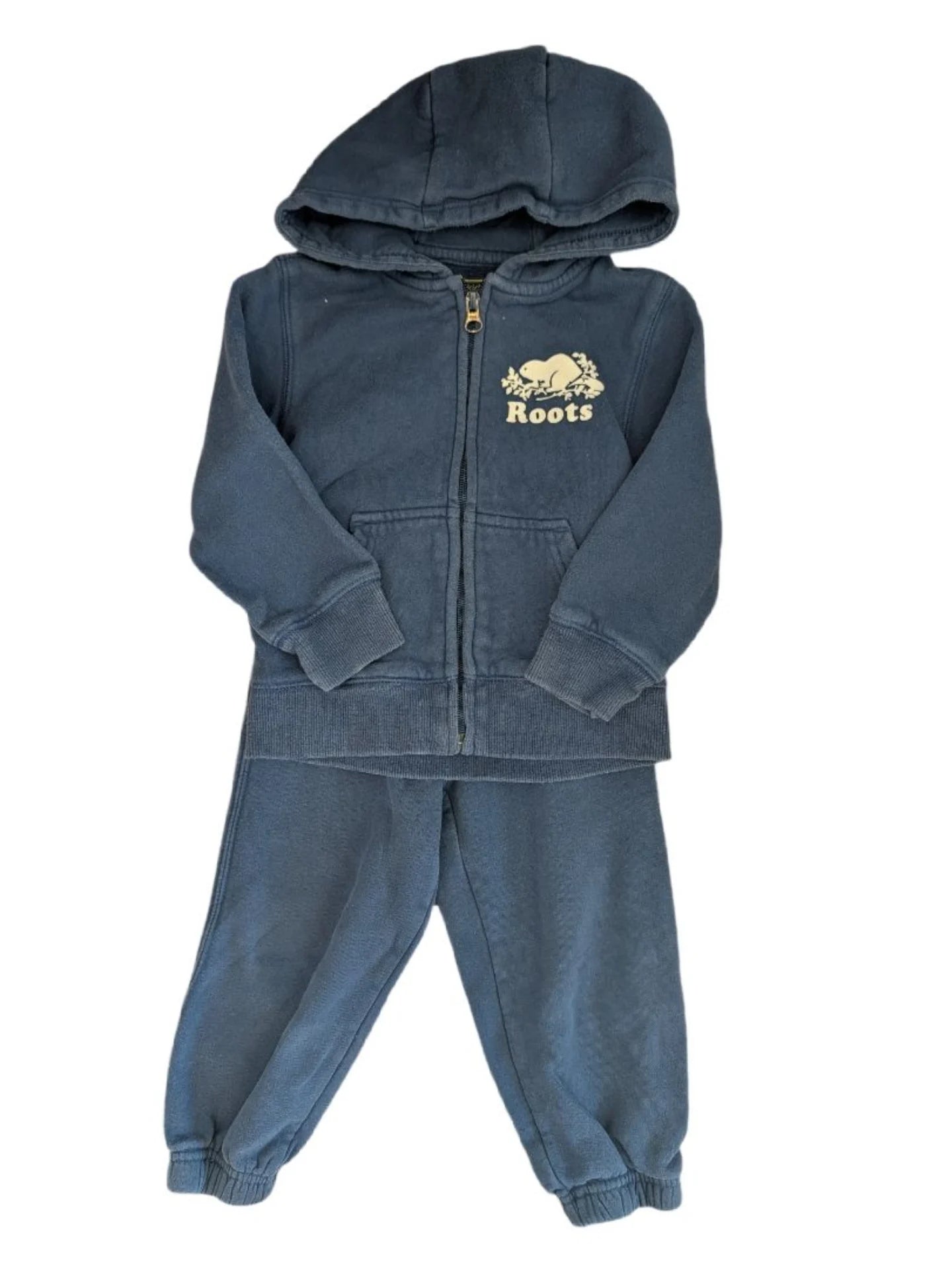 Roots Navy Sweat Set | 2T