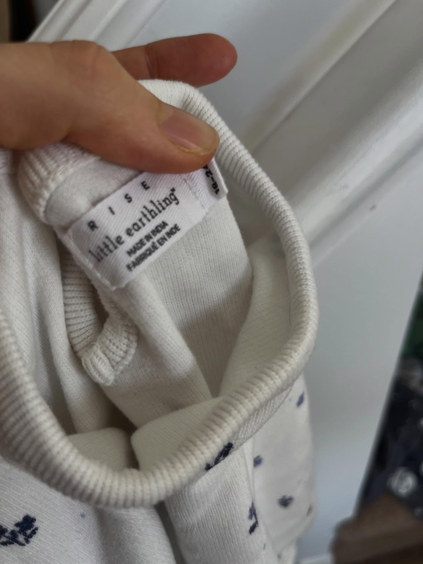 Rise Little Earthling Dainty Floral Sweater | 18-24m