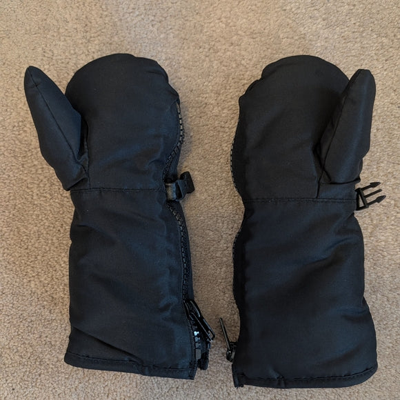 Hot Paws Kids Black Mittens | 12-24m