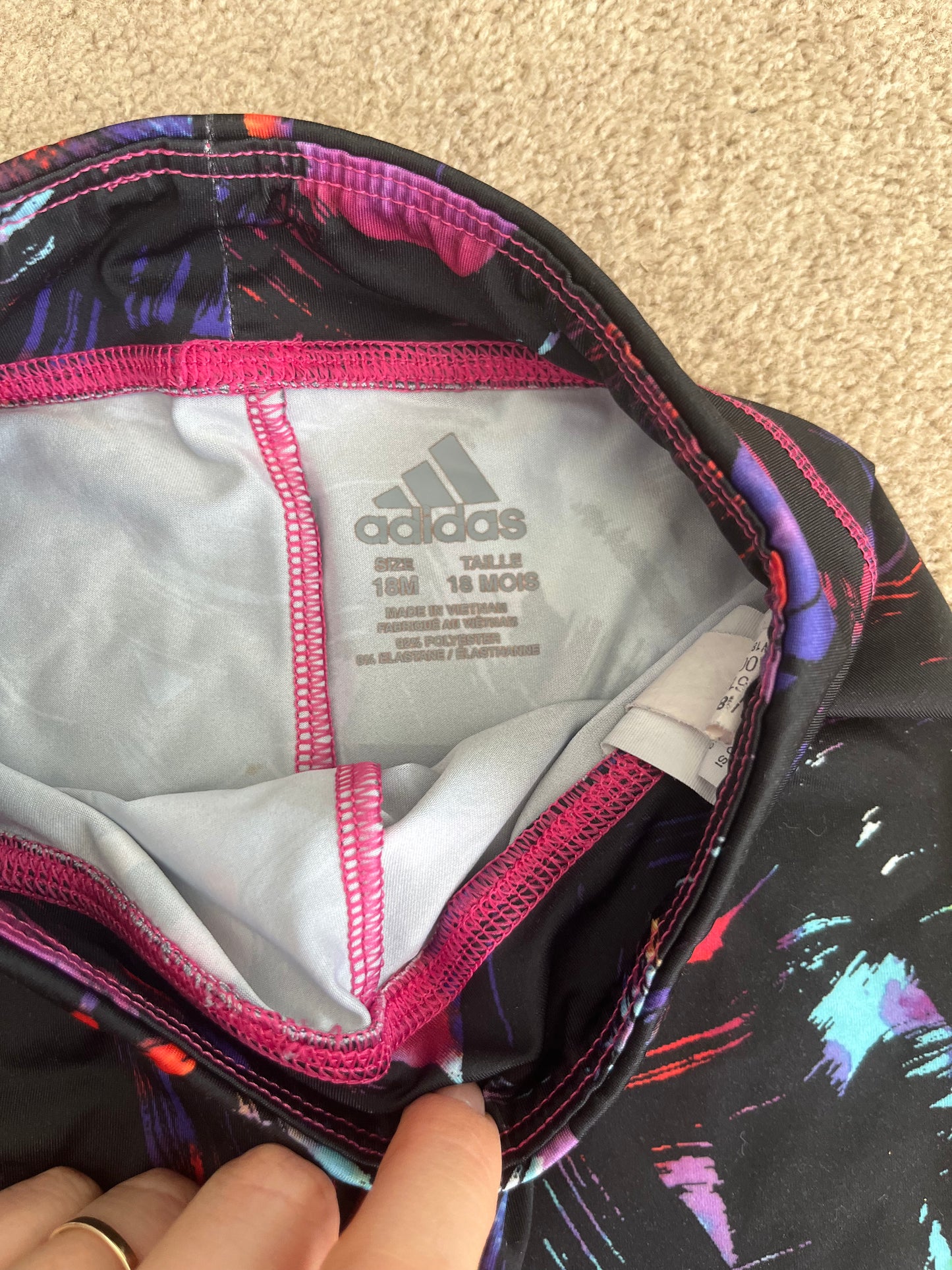 Adidas Athletic Leggings 18m