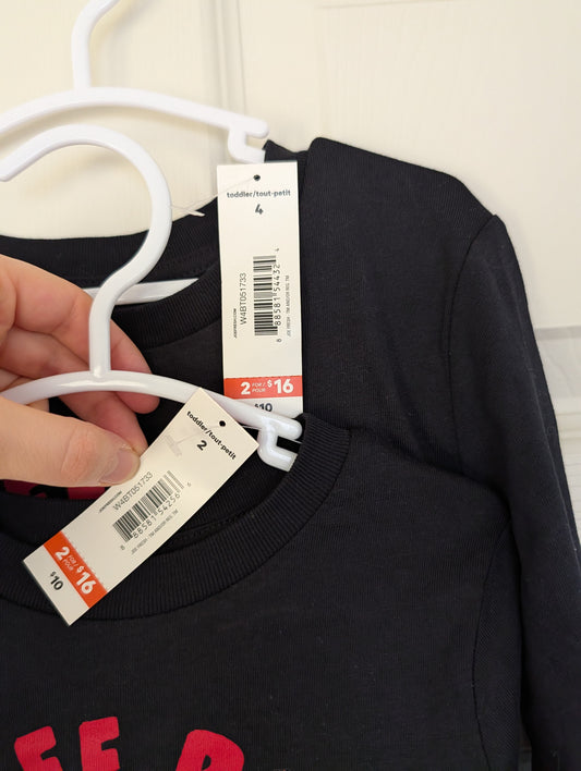 Joe Fresh 'Tree Rex' Sibling Tees 2T & 4T