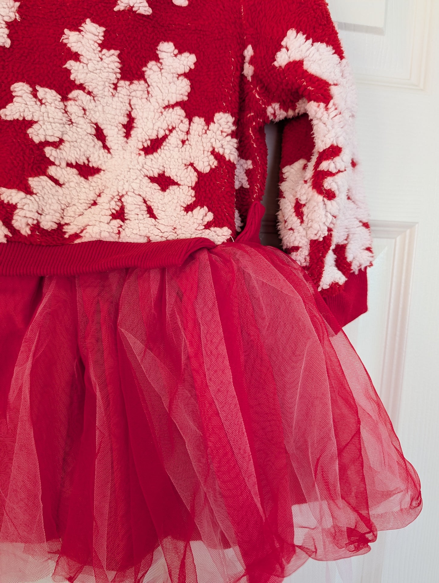 Snowflake Sweater Dress 2T
