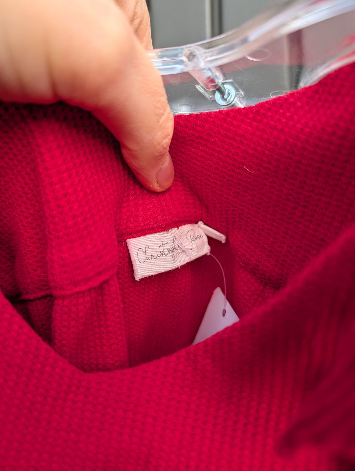 Christopher Rose Red Dress 3T