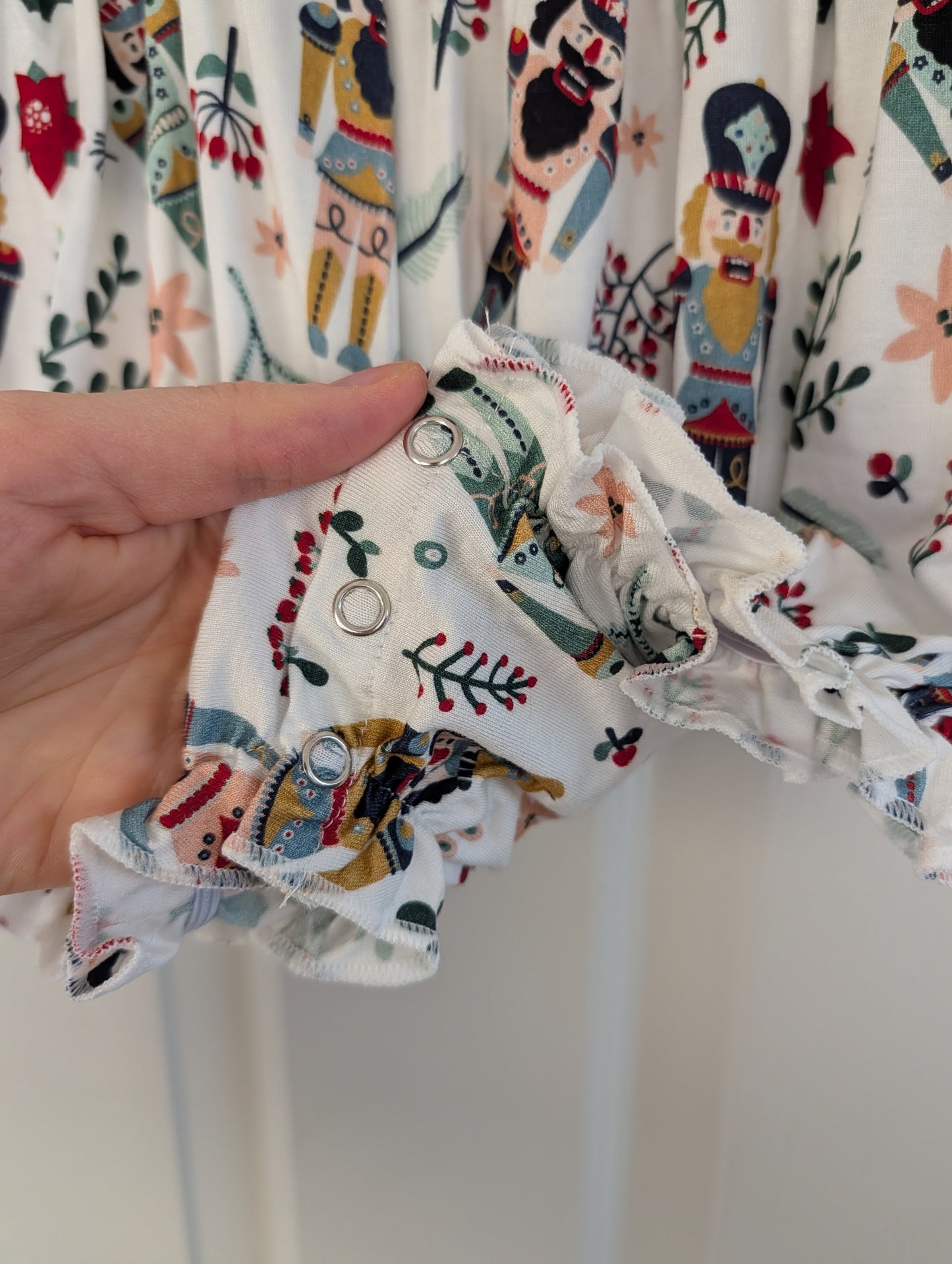 Bamboo Nutcracker Romper 2T