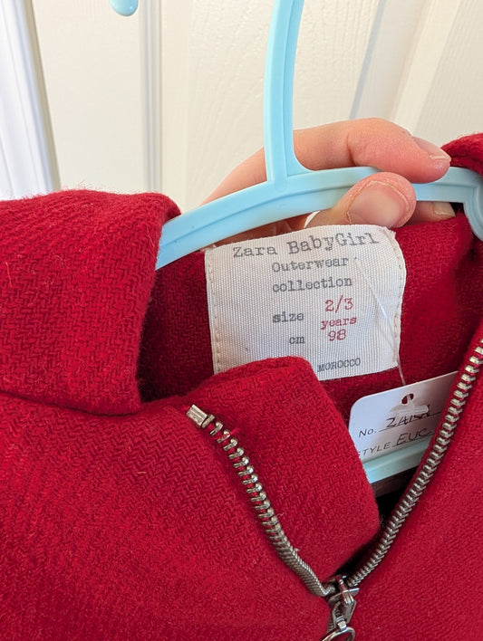 Zar Red Jacket 2T