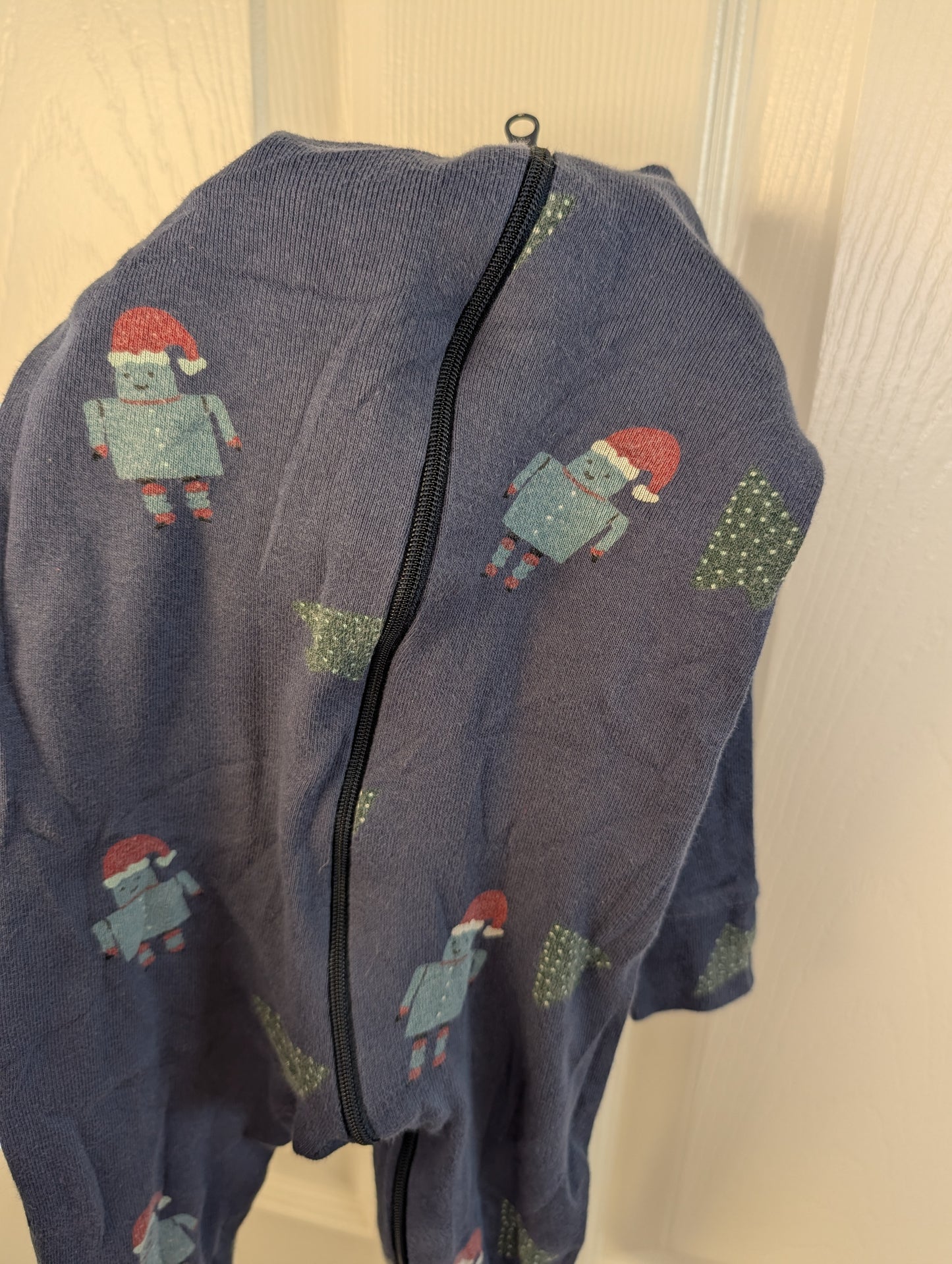 Rise Little Earthling Christmas Robots 9-12M