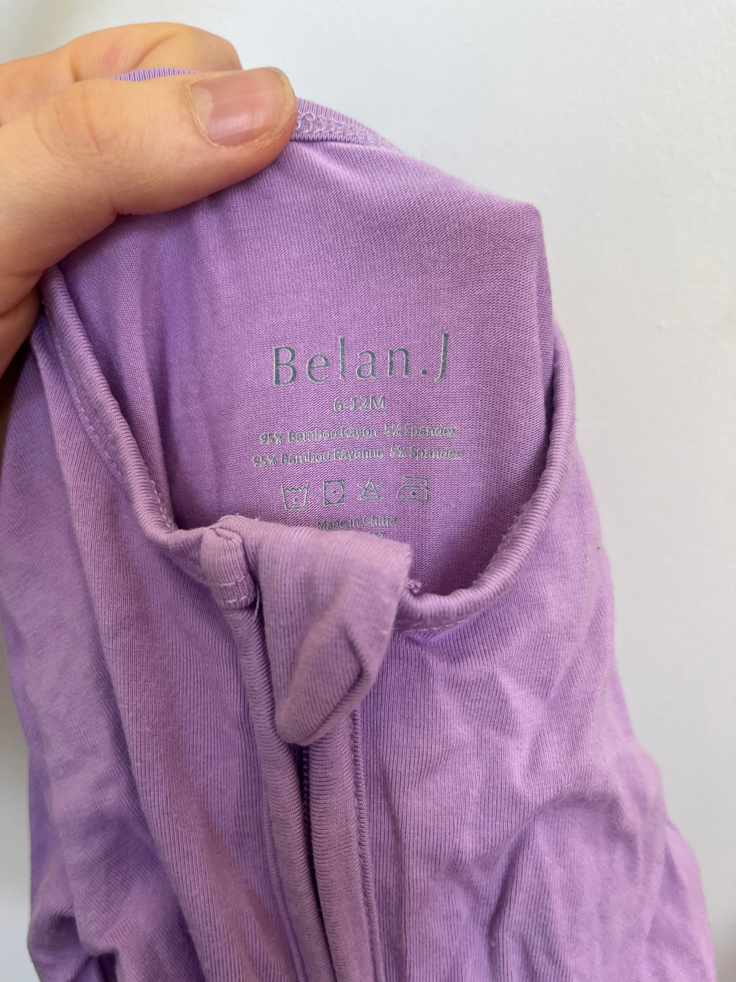 Belan J. Bamboo Footie 6-12m