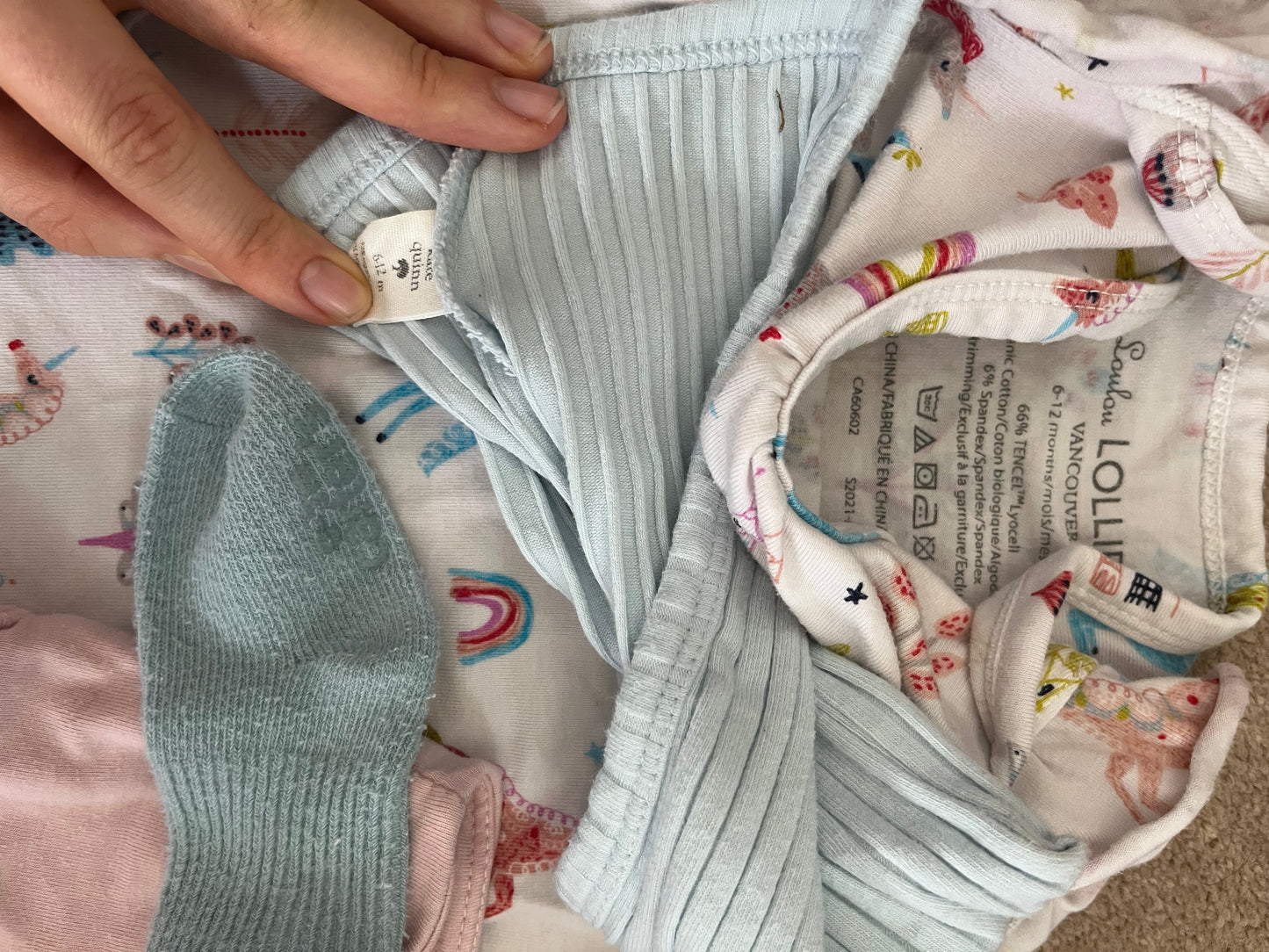 Loulou Lollipop & Kate Quinn Unicorn Set 6-12m