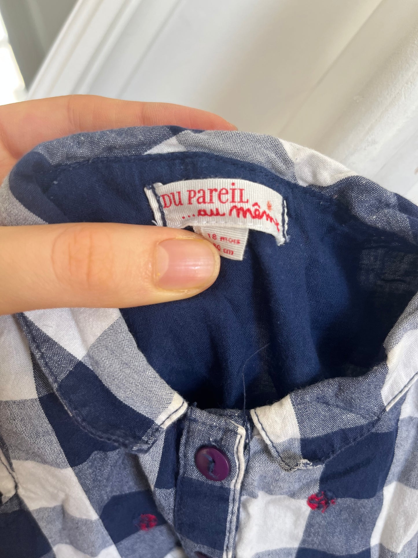 Du Pareil Ladybug Dress 18m