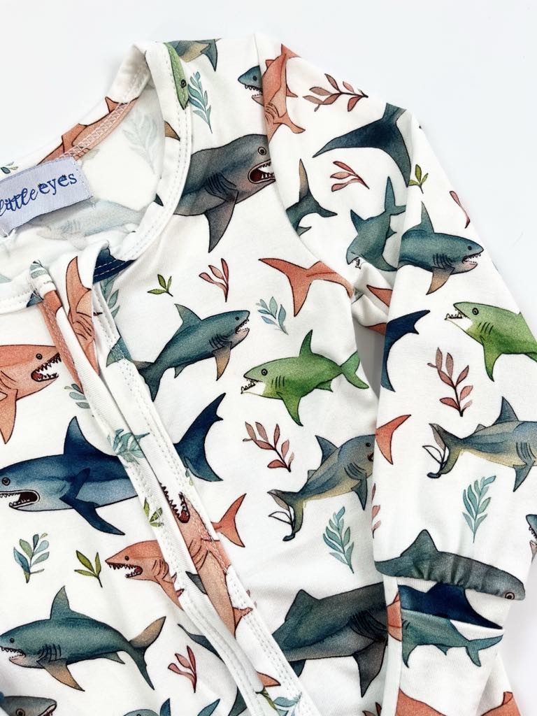 Boho Shark Zippy - Old Style Sizing
