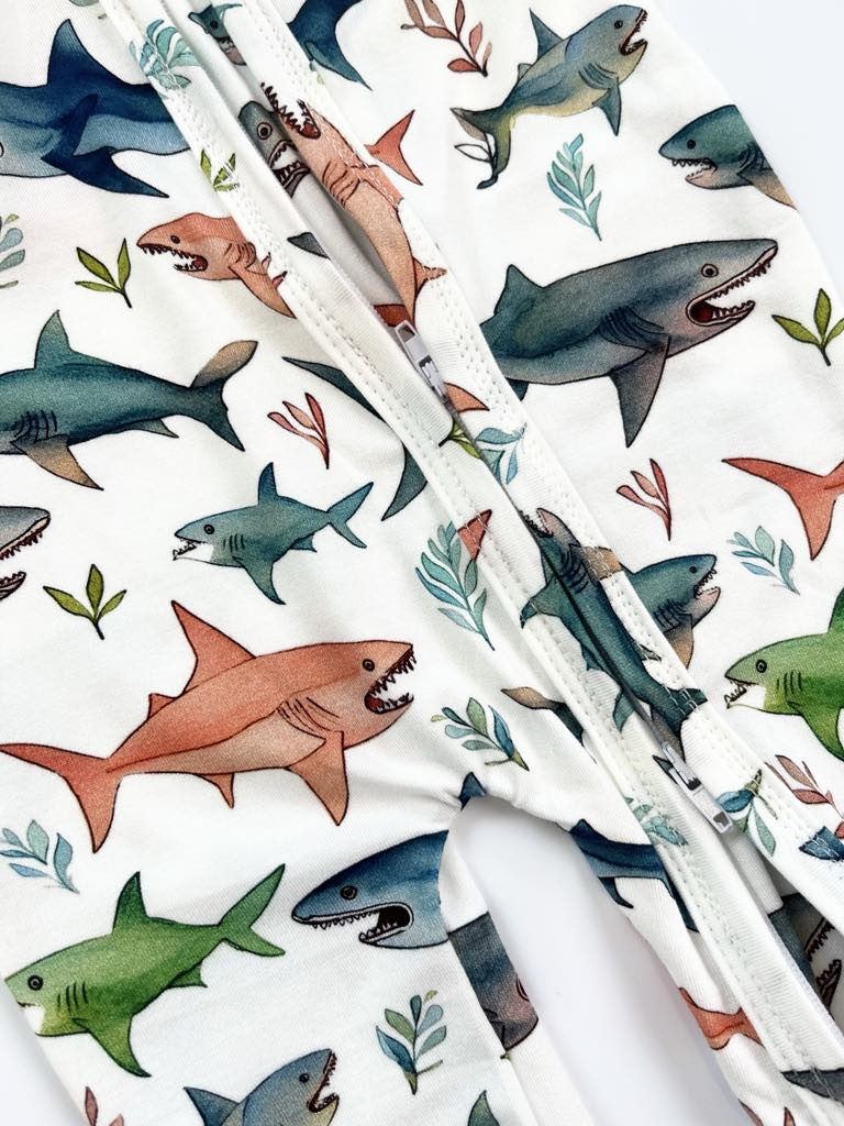 Boho Shark Zippy - Old Style Sizing
