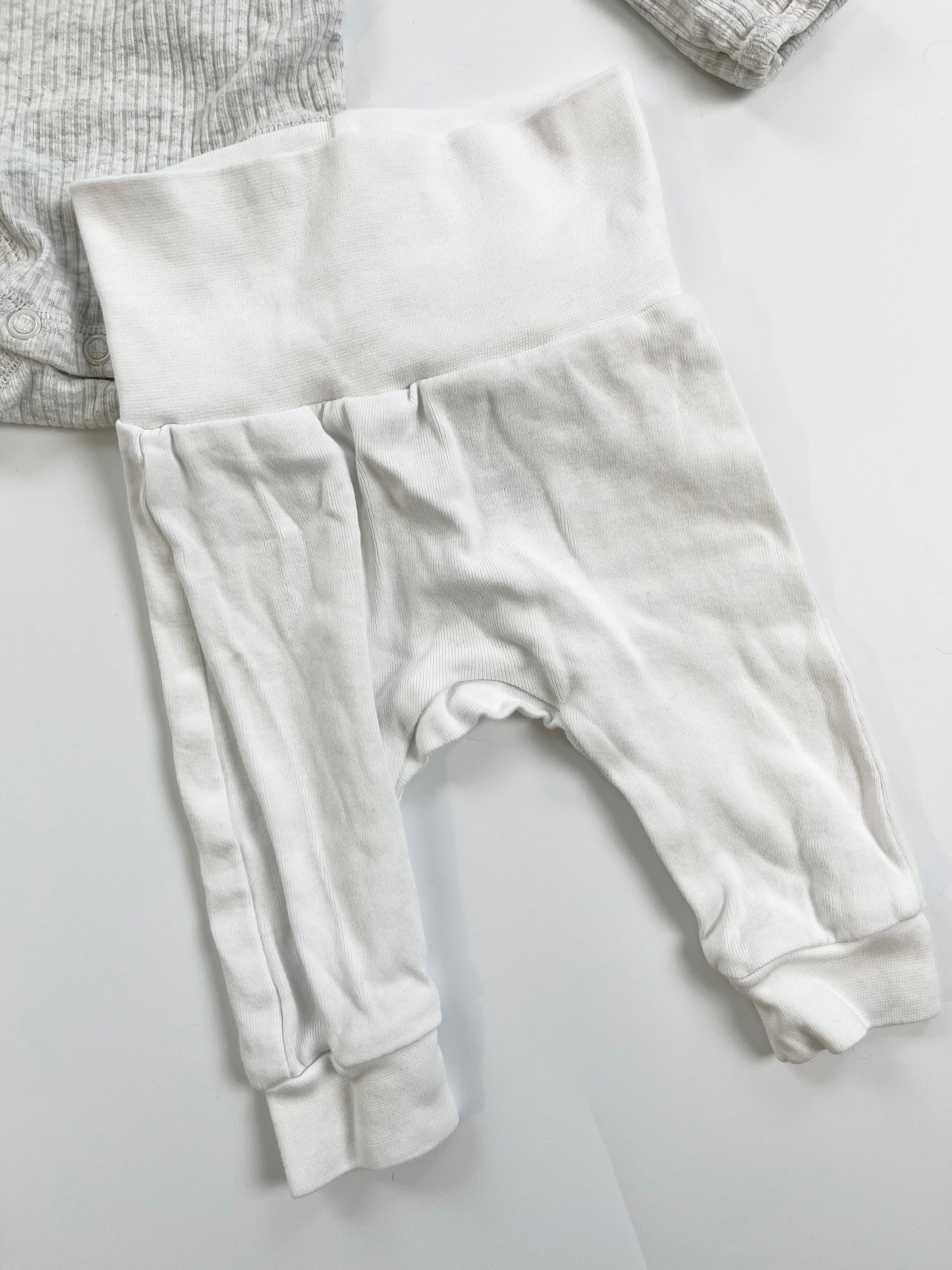 Carters Onesie & H&M Pants - Newborn